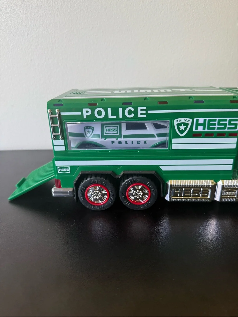 2023 Hess Toy Police Truck and Cruiser Set lights sound working